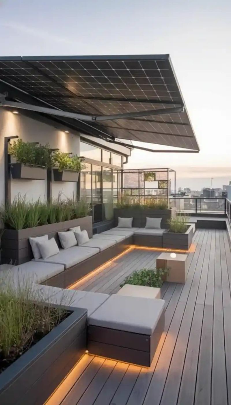 Lux rooftop gallery
